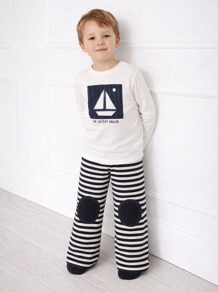 border jersey pants<span>ロングパンツ</span>