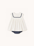 pile stripe bloomers set<span>ブルマセット</span>