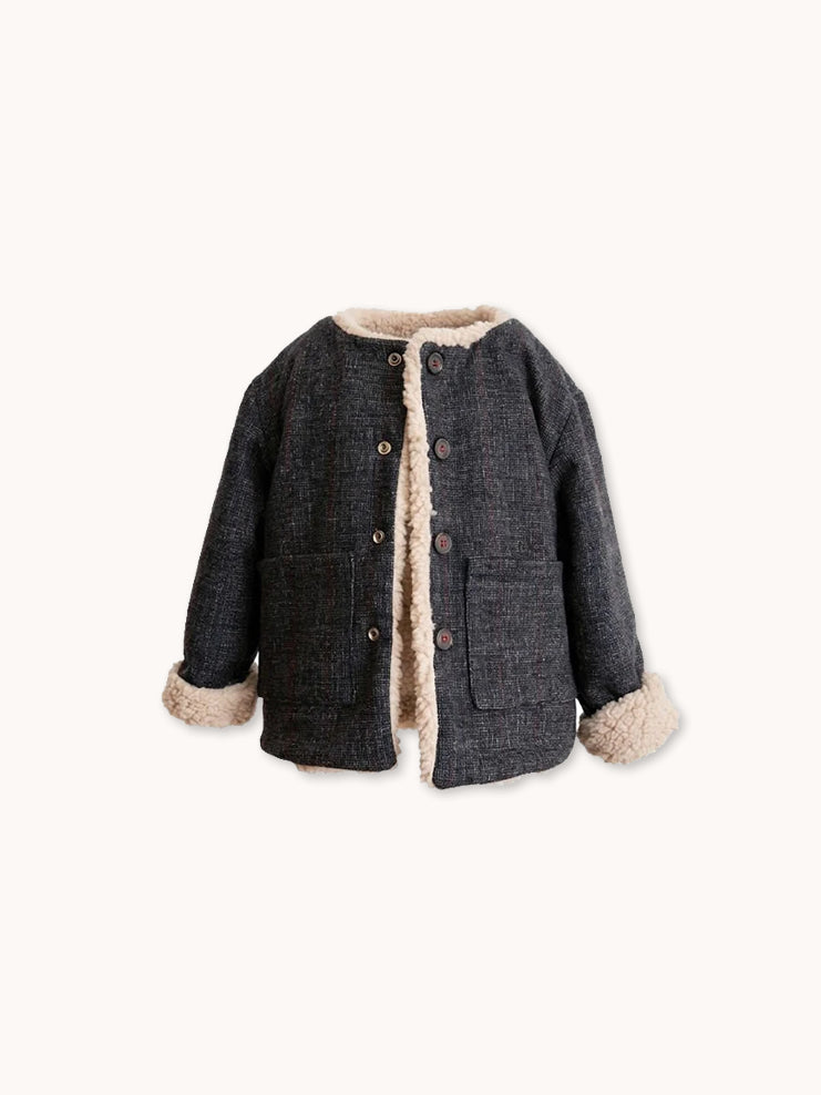 reversible no color outer <span>アウター</span>