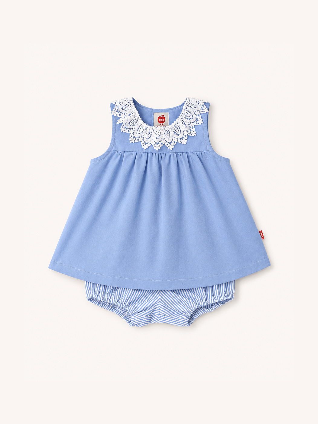 lace blouse & bloomers set
