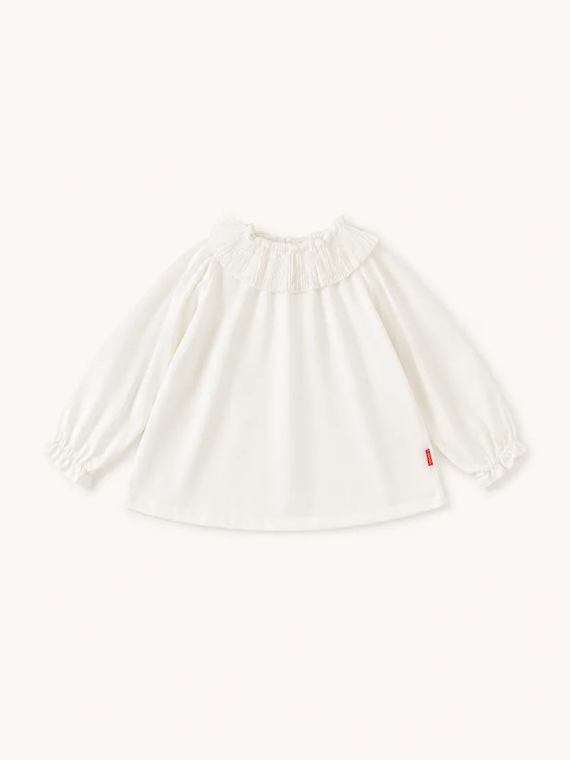 pleated collar tops<span>トップス</span>