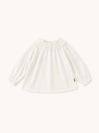 pleated collar tops<span>トップス</span>