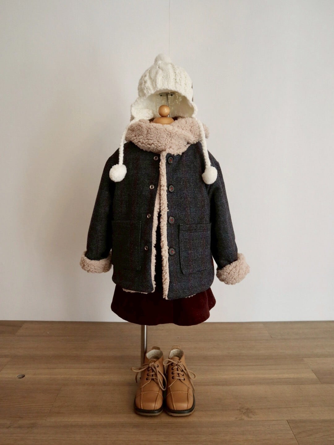 reversible no color outer <span>アウター</span>