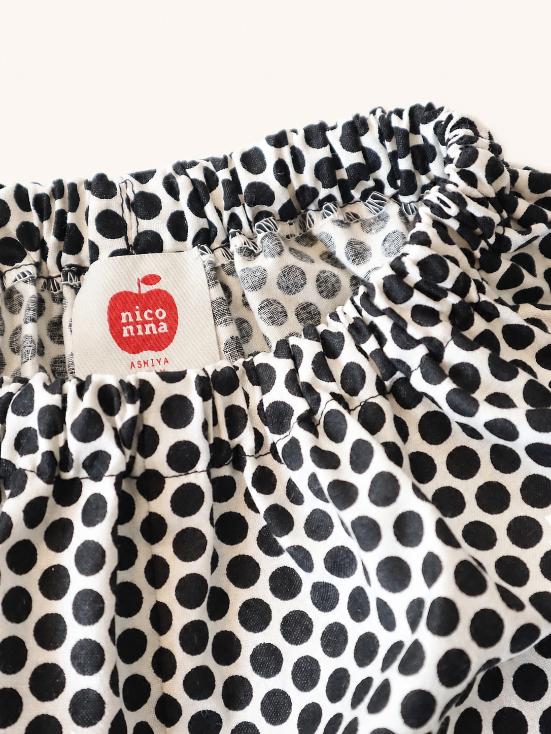 dot bloomer & scarf set