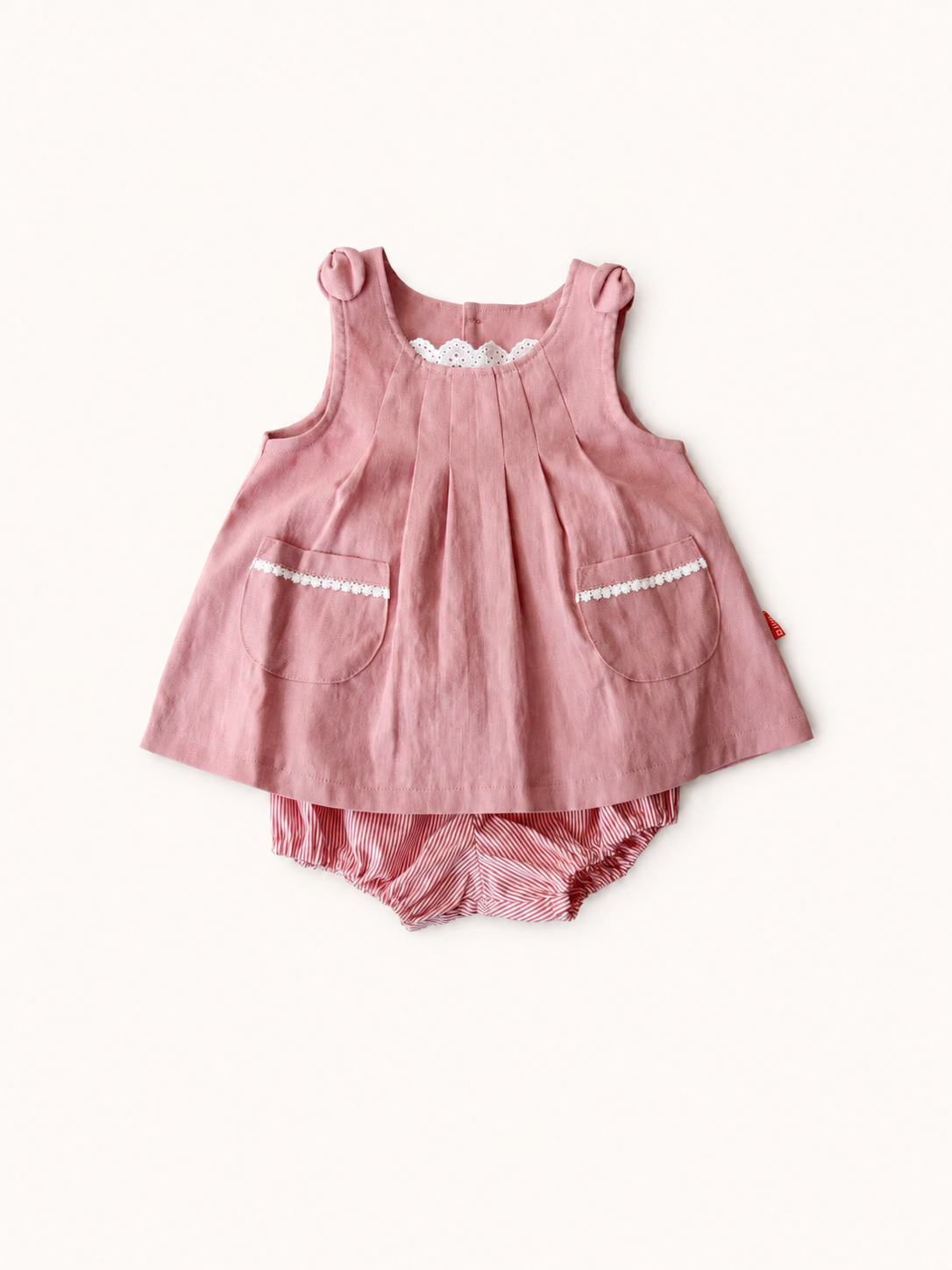 tucked tunic & bloomers set