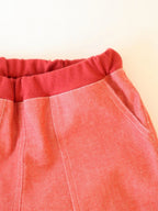 red denim pants<span>ロングパンツ</span>