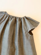 Chambray smocked dress(baby)<span>ベビーワンピース</span>