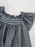 Chambray smocked dress(toddler)<span>ワンピース</span>