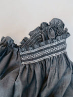 Chambray smocked dress(toddler)<span>ワンピース</span>