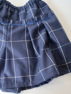 chalk check culottes<span>キュロット</span>