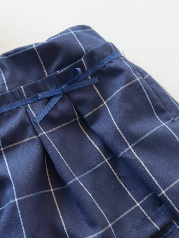 chalk check culottes<span>キュロット</span>