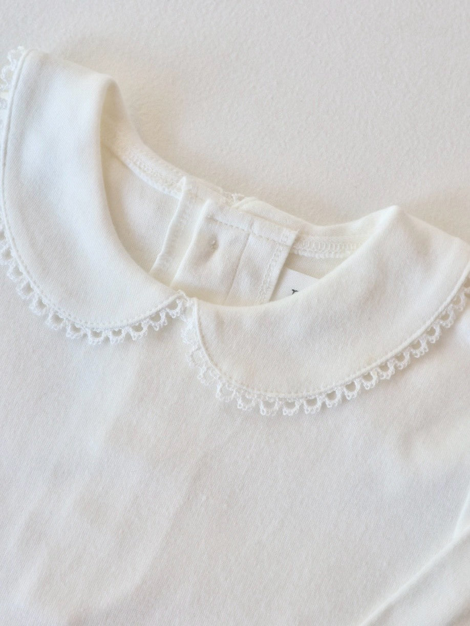 collar long sleeve tee<span>トップス</span>