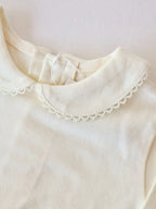 collar long sleeve tee<span>トップス</span>