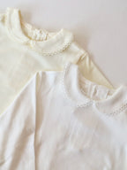 collar long sleeve tee<span>トップス</span>
