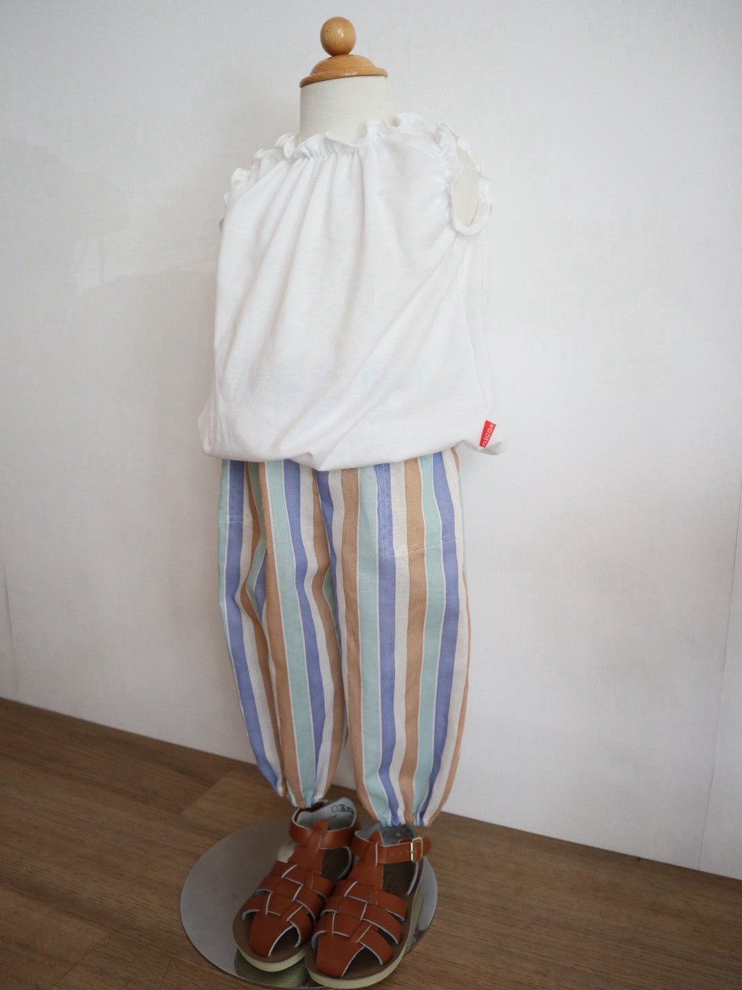 multistripe easy pants