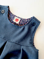 navy jumper dress<span>ワンピース</span>