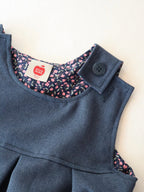 navy jumper dress<span>ワンピース</span>