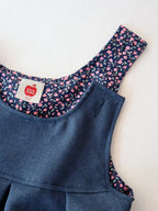 navy jumper dress<span>ワンピース</span>