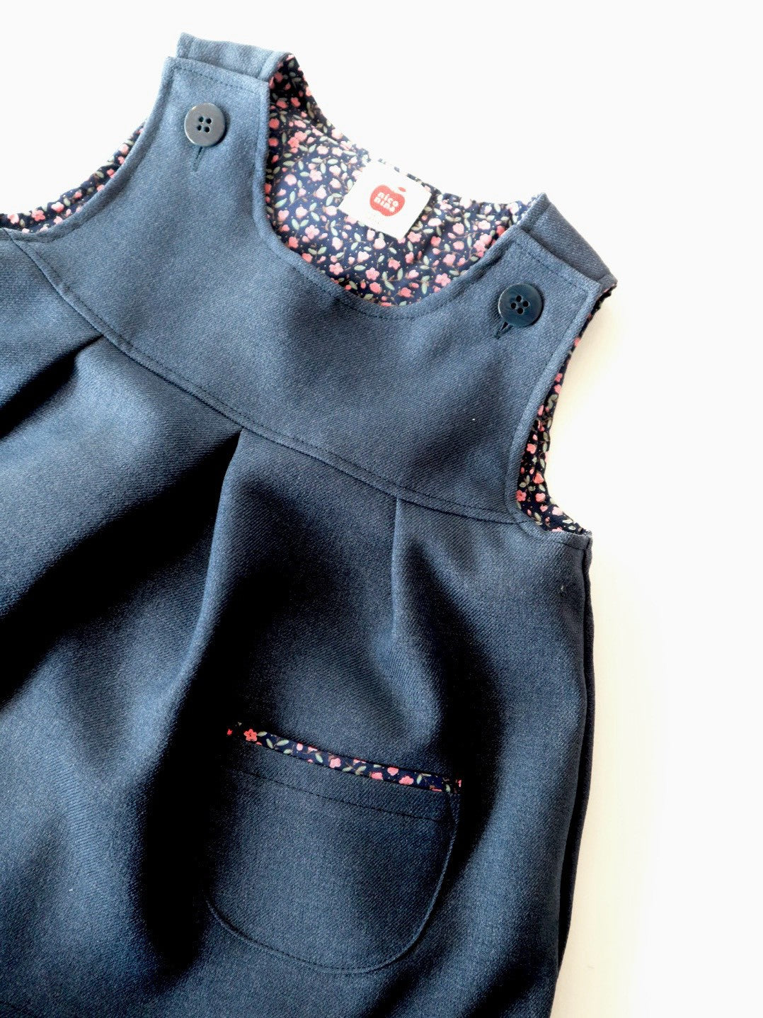 navy jumper dress & bloomers set<span>ブルマセット</span>