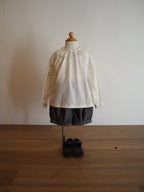 pleated collar<span>ロンT</span>