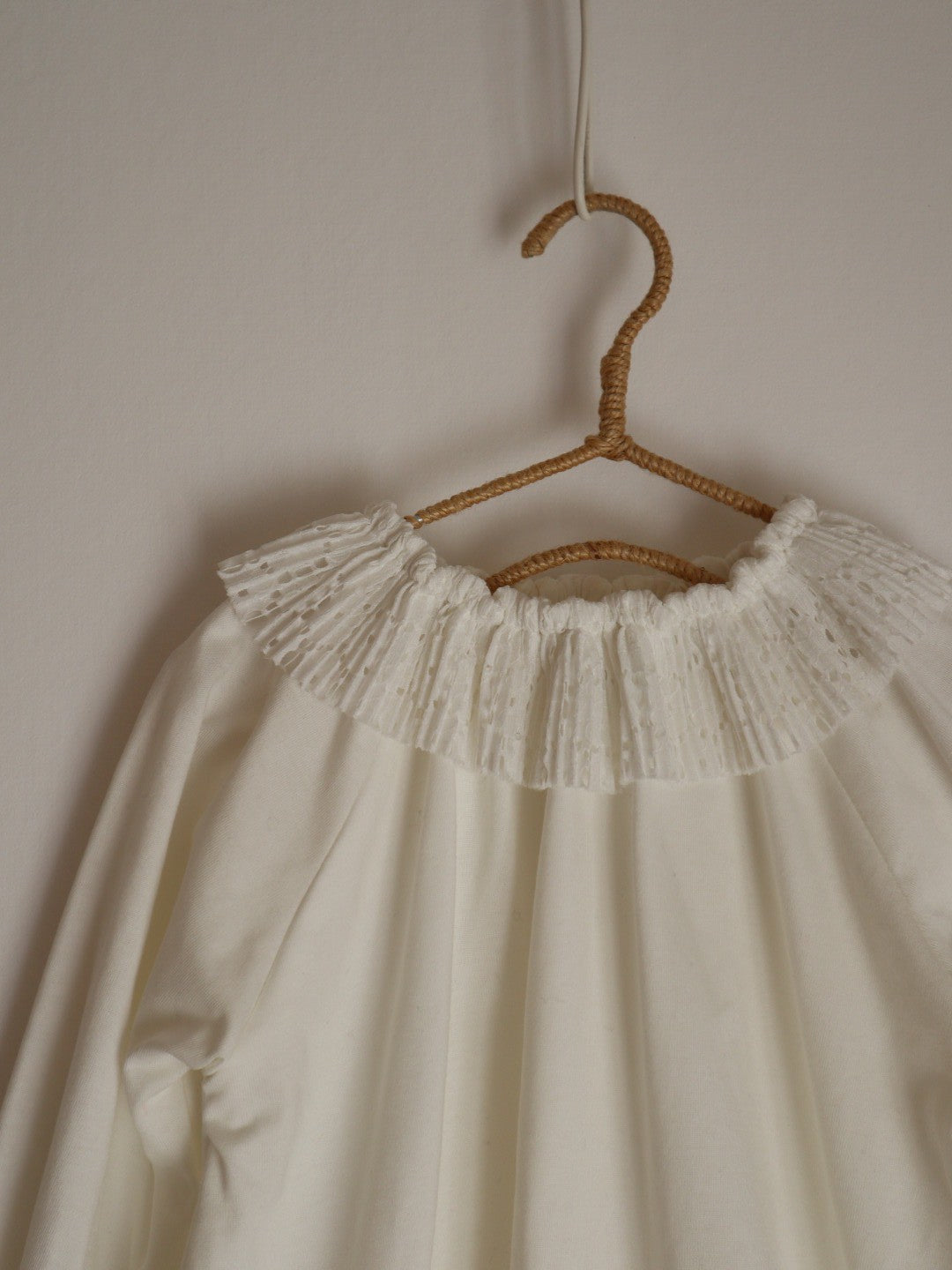 pleated collar<span>ロンT</span>