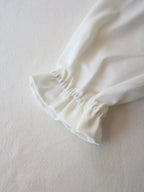 pleated collar tops<span>トップス</span>