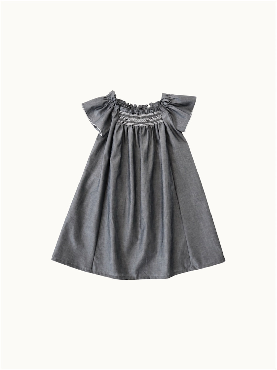 Chambray smocked dress(toddler)<span>ワンピース</span>