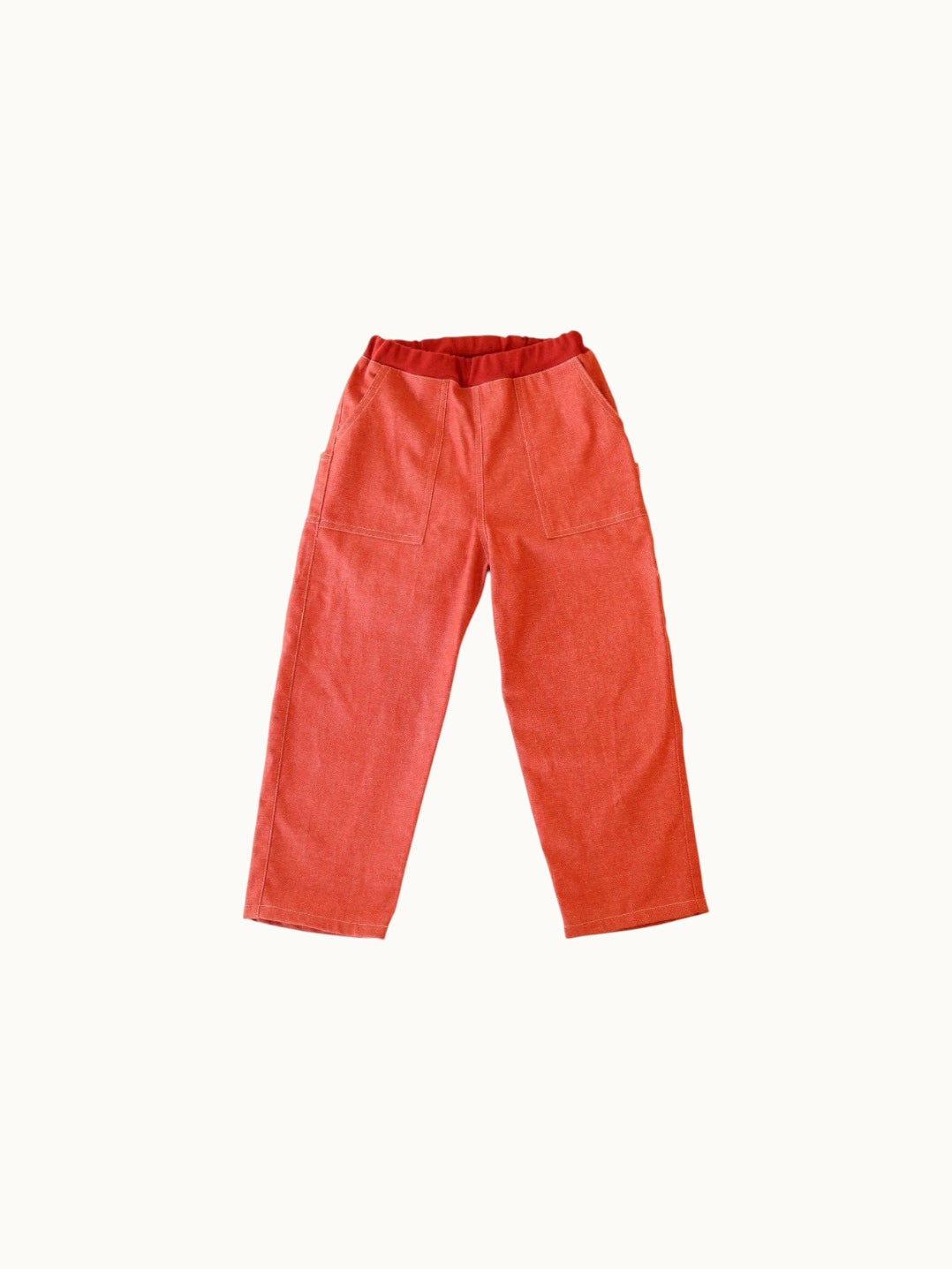 red denim pants<span>ロングパンツ</span>