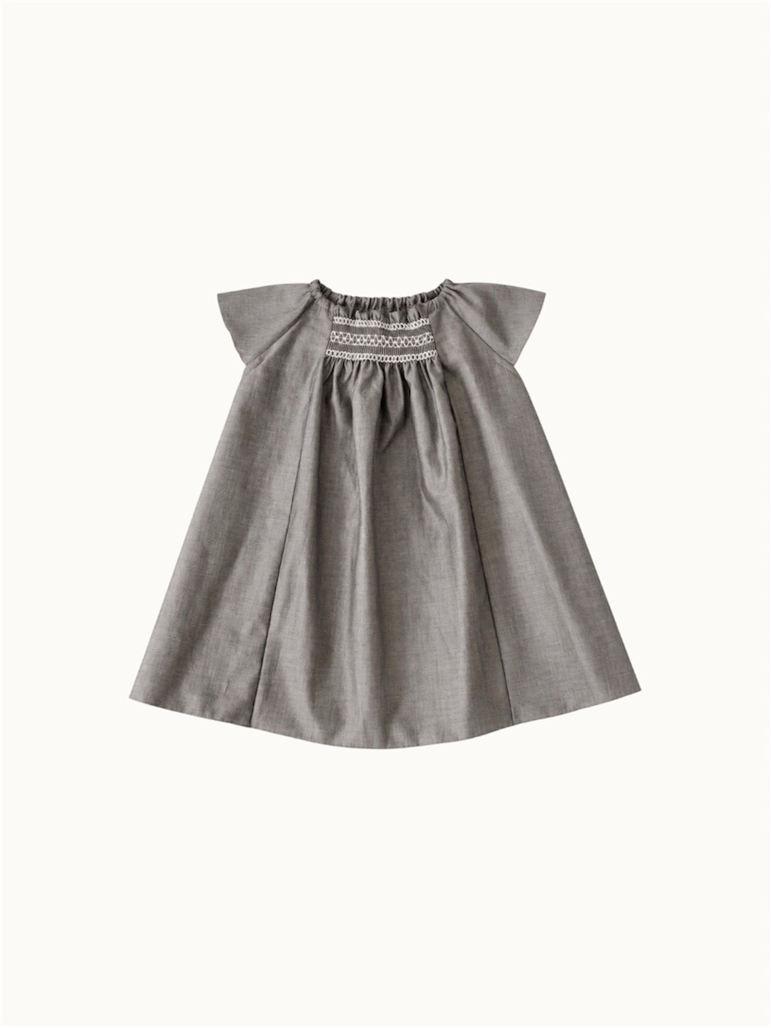 Chambray smocked dress(baby)<span>ベビーワンピース</span>