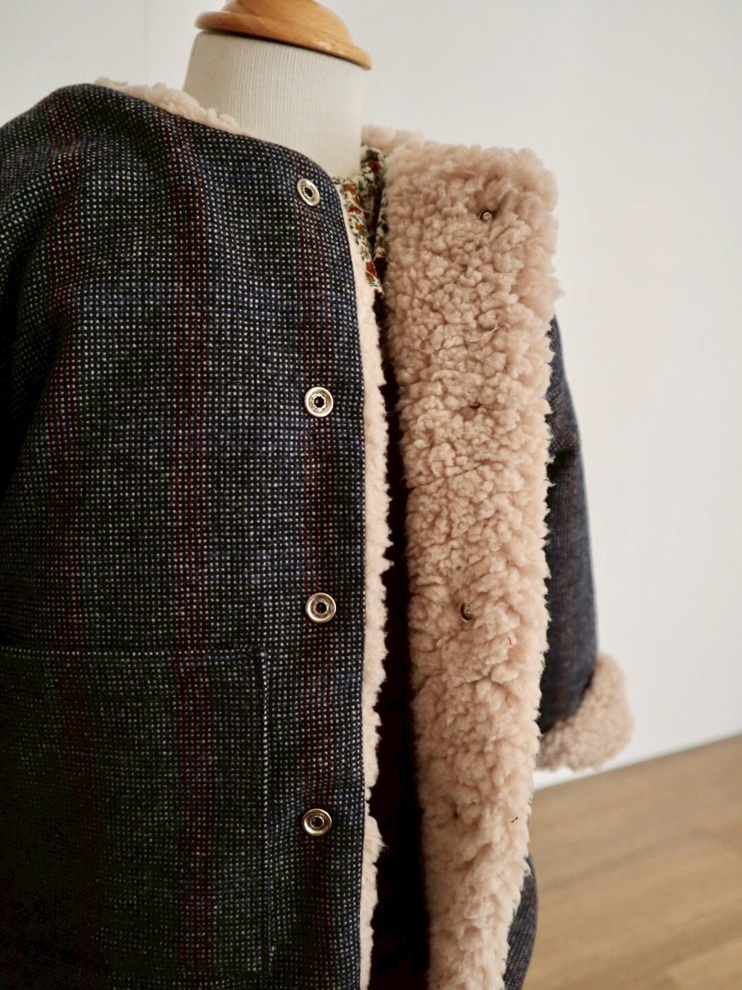 reversible no color outer <span>アウター</span>