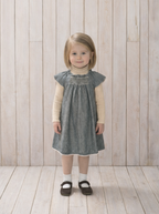 Chambray smocked dress(baby)<span>ベビーワンピース</span>