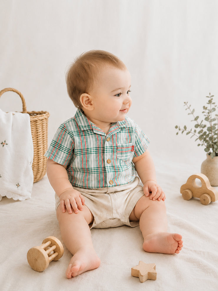 check rompers<span>ロンパース</span>